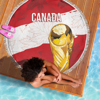 Canada WC2026 Soccer Beach Blanket Les Rouges