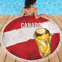 Canada WC2026 Soccer Beach Blanket Les Rouges