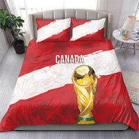 Canada WC2026 Soccer Bedding Set Les Rouges