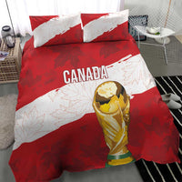 Canada WC2026 Soccer Bedding Set Les Rouges