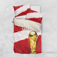 Canada WC2026 Soccer Bedding Set Les Rouges