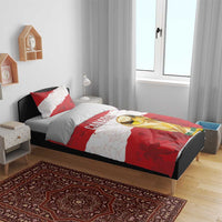 Canada WC2026 Soccer Bedding Set Les Rouges