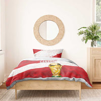 Canada WC2026 Soccer Bedding Set Les Rouges