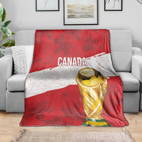 Canada WC2026 Soccer Blanket Les Rouges