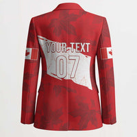 Canada WC2026 Soccer Custom Blazer Les Rouges