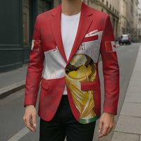 Canada WC2026 Soccer Custom Blazer Les Rouges
