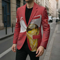 Canada WC2026 Soccer Custom Blazer Les Rouges