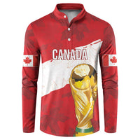 Canada WC2026 Soccer Custom Button Sweatshirt Les Rouges