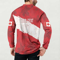 Canada WC2026 Soccer Custom Button Sweatshirt Les Rouges