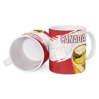 Canada WC2026 Soccer Custom Ceramic Mug Les Rouges