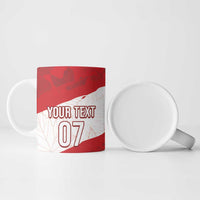 Canada WC2026 Soccer Custom Ceramic Mug Les Rouges