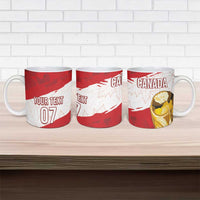 Canada WC2026 Soccer Custom Ceramic Mug Les Rouges