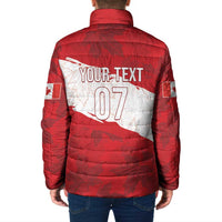 Canada WC2026 Soccer Custom Padded Jacket Les Rouges