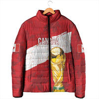 Canada WC2026 Soccer Custom Padded Jacket Les Rouges