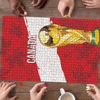 Canada WC2026 Soccer Puzzle Les Rouges