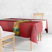 Canada WC2026 Soccer Tablecloth Les Rouges