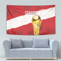 Canada WC2026 Soccer Tapestry Les Rouges