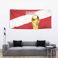 Canada WC2026 Soccer Tapestry Les Rouges