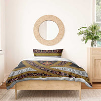 Cameroon Bamenda Toghu Inspired Bedding Set Classic Motifs