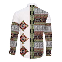 Cameroon Ndop Atoghu Inspired Long Sleeve Button Shirt