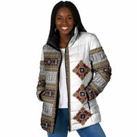 Cameroon Ndop Atoghu Inspired Padded Jacket