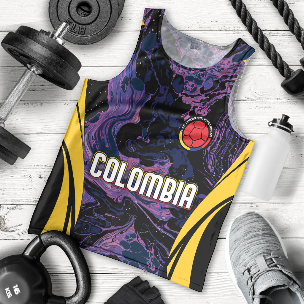 personalised-colombia-football-men-tank-top-world-cup-2023-cano-cristales-river-style