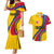 Personalised Colombia Football Couples Matching Mermaid Dress And Hawaiian Shirt World Cup 2023 Chicas Superpoderosas LT7 - Wonder Print Shop