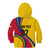 Personalised Colombia Football Kid Hoodie World Cup 2023 Chicas Superpoderosas - Wonder Print Shop