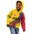 Personalised Colombia Football Kid Hoodie World Cup 2023 Chicas Superpoderosas - Wonder Print Shop