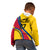 Personalised Colombia Football Kid Hoodie World Cup 2023 Chicas Superpoderosas - Wonder Print Shop