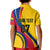 Personalised Colombia Football Kid Polo Shirt World Cup 2023 Chicas Superpoderosas - Wonder Print Shop