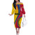 Colombia Football Off The Shoulder Long Sleeve Dress World Cup 2023 Chicas Superpoderosas - Wonder Print Shop