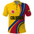 Personalised Colombia Football Polo Shirt World Cup 2023 Chicas Superpoderosas - Wonder Print Shop