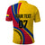 Personalised Colombia Football Polo Shirt World Cup 2023 Chicas Superpoderosas - Wonder Print Shop