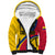 Personalised Colombia Football Sherpa Hoodie World Cup 2023 Chicas Superpoderosas - Wonder Print Shop