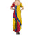 Colombia Football Summer Maxi Dress World Cup 2023 Chicas Superpoderosas - Wonder Print Shop