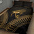 Ancient Egypt Eye of Horus Quilt Bed Set Gold Intricate Feathers