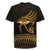 Ancient Egypt Eye of Horus Rugby Jersey Gold Intricate Feathers