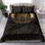 Ancient Egypt Scarab Bedding Set Black Gold