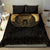 Ancient Egypt Scarab Bedding Set Black Gold