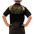 Ancient Egypt Scarab Family Matching Mermaid Dress and Hawaiian Shirt Black Gold