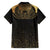 Ancient Egypt Scarab Hawaiian Shirt Black Gold