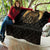 Ancient Egypt Scarab Quilt Black Gold