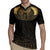 Ancient Egypt Scarab Rugby Jersey Black Gold