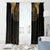 Ancient Egypt Scarab Window Curtain Black Gold