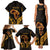 Africa Day Personalized Family Matching Tank Maxi Dress and Hawaiian Shirt Ethnic Retro Style - Wonder Print Shop