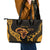 Africa Day Personalized Leather Tote Bag Ethnic Retro Style - Wonder Print Shop