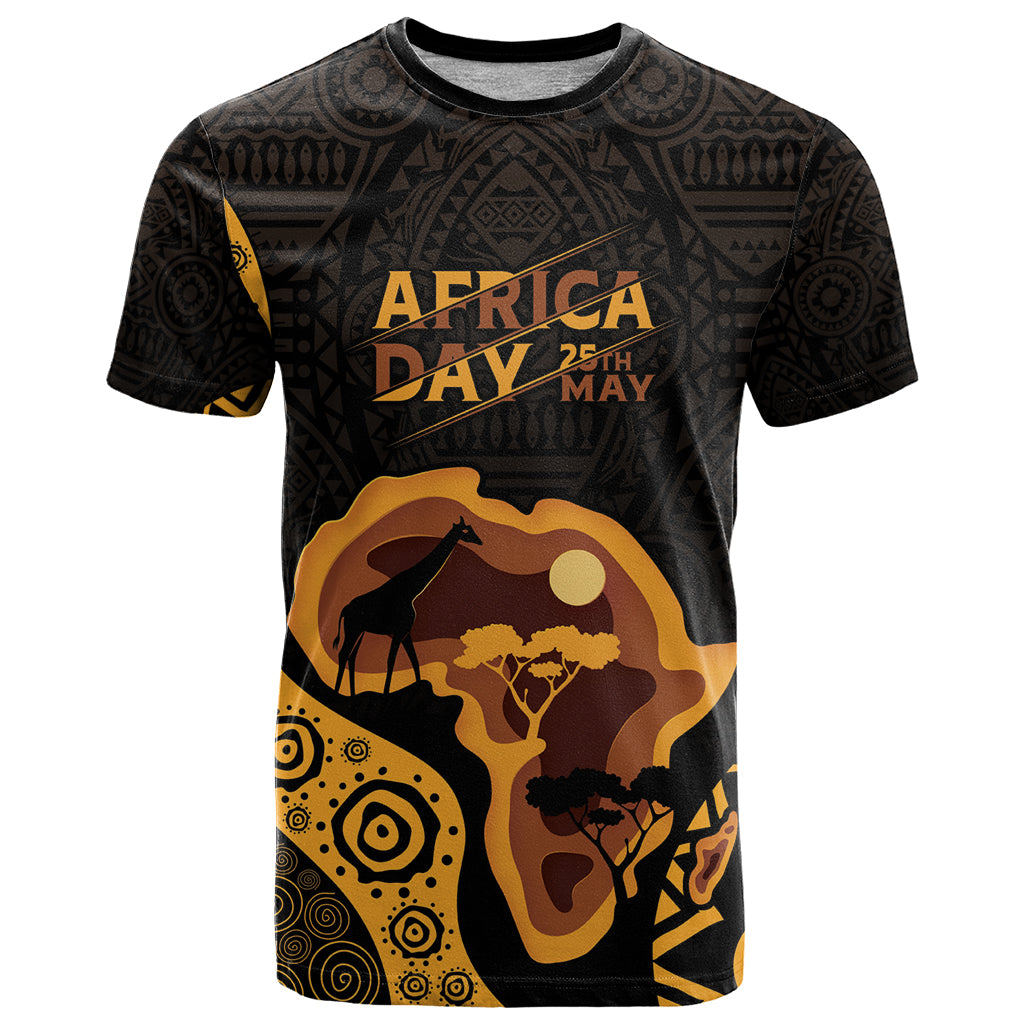 Africa Day Personalized T Shirt Ethnic Retro Style - Wonder Print Shop