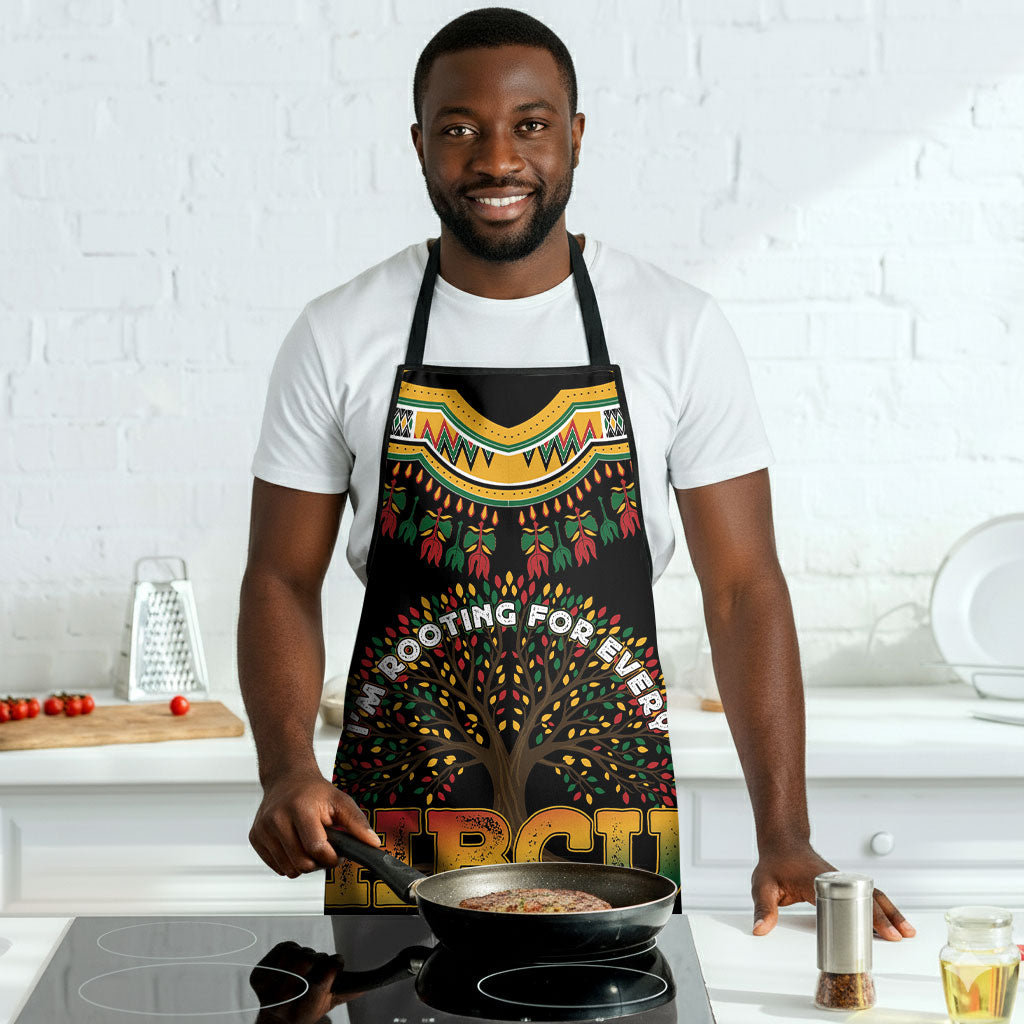 I'm Rooting For Every HBCU Dashiki Style Apron