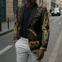 I'm Rooting For Every HBCU Dashiki Style Blazer
